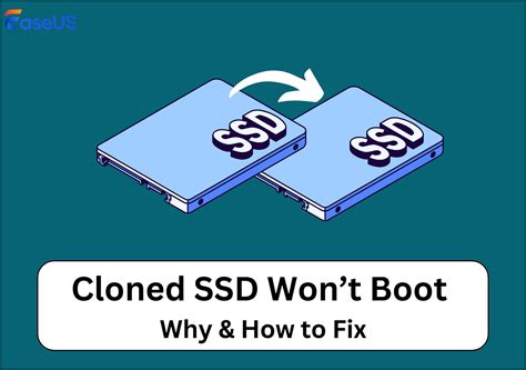 ssd won't boot after cloning